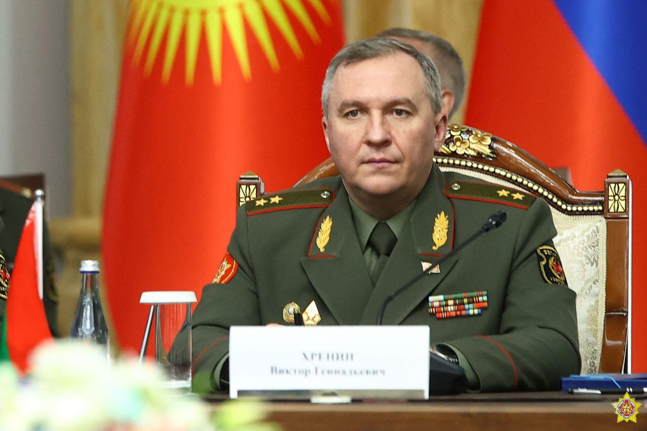 Виктор Хренин Фото © Минобороны Республики Беларусь Министр обороны Республики Беларусь Виктор Хренин