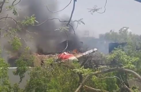 Стоп-кадр из видео в соцсети