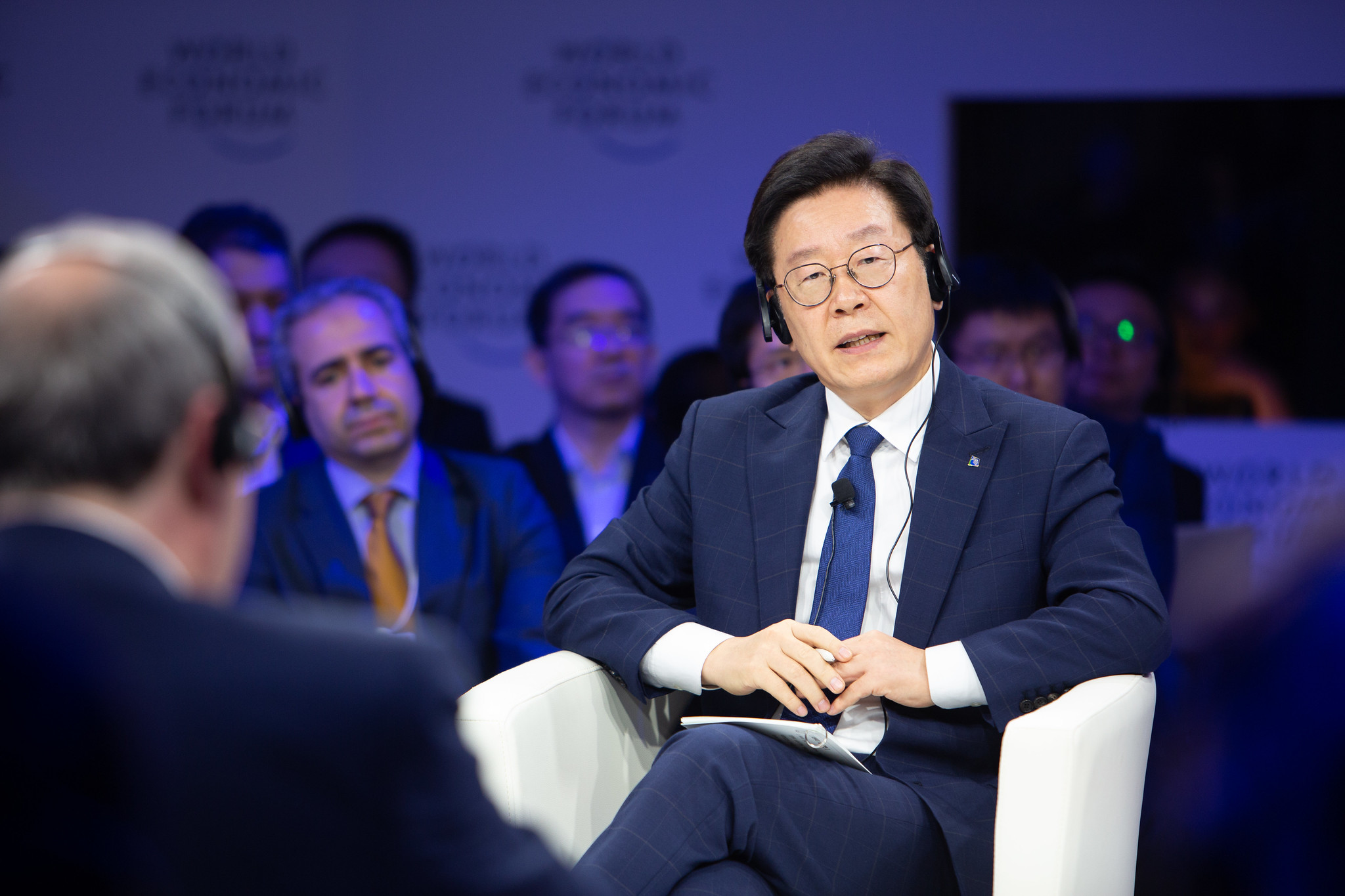 Фото © World Economic Forum / Sikarin Thanachaiary Ли Чжэ Мён