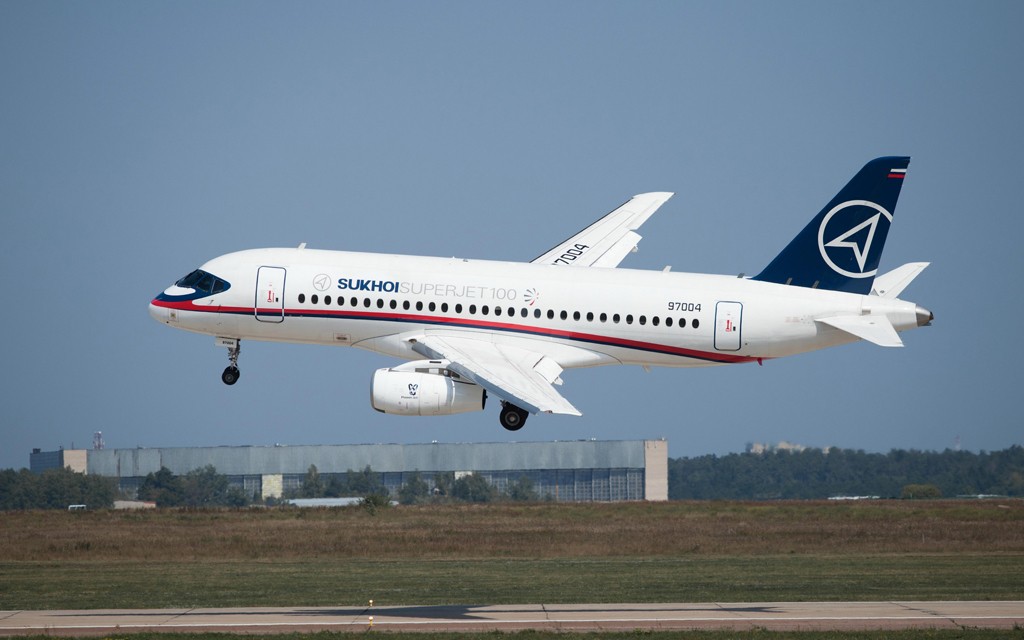 Самолет Сухой Superjet 100 © KM.RU, Кирилл Зыков