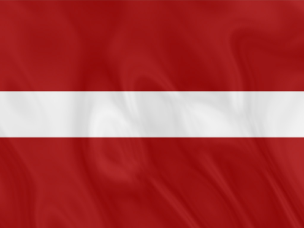 Флаг Латвии