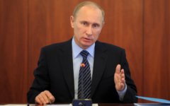 Владимир Путин. Фото © РИА Новости, Алексей Дружинин